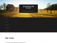 quadrivium.club Webseite Vorschau