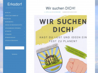 erksdorf.com Webseite Vorschau