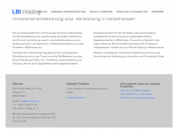 lbiholding.com Webseite Vorschau