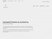 zahnarzt-glockental.ch Webseite Vorschau