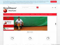 kirschbaum-shop.de Webseite Vorschau