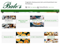 batos-flughafen-restaurants.de Webseite Vorschau