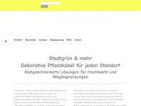 pflanzkuebel-abex-berlin.de Webseite Vorschau