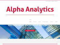 alpha-analytics.de Webseite Vorschau