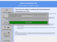 kassen-programme.de Webseite Vorschau