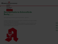 borbyer-apotheke.de Webseite Vorschau