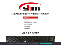 sbm-gmbh.de Webseite Vorschau