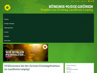 gruene-fraktion-landkreisleipzig.de Webseite Vorschau