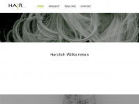 hair-designer.ch Webseite Vorschau