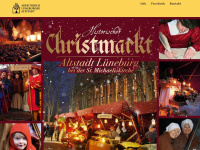 historischer-christmarkt.de Webseite Vorschau