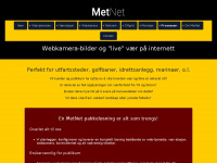metnet.no Webseite Vorschau