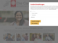 caritas-karriere.de Webseite Vorschau