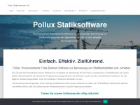 pollux-statik.de Webseite Vorschau