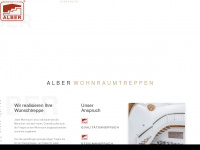 alber-treppen.ch Webseite Vorschau