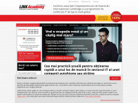 link-academy.com Webseite Vorschau