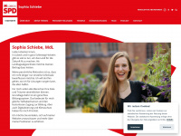 sophia-schiebe.de Webseite Vorschau