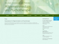 hausarzt-psychotherapie-wiesbaden.de Webseite Vorschau