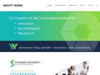 agilitywork.com Webseite Vorschau