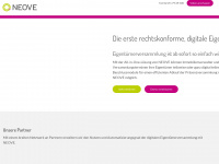 neove.de Webseite Vorschau