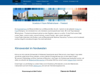 scientists4future-whv-friesland.de Webseite Vorschau