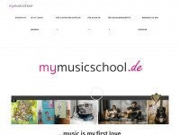 mymusicschool.de Webseite Vorschau