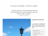 museum-muehle-anna-rieseby.de Webseite Vorschau