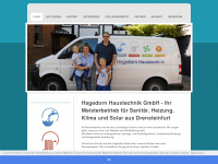 hagedorn-haustechnik.de Webseite Vorschau