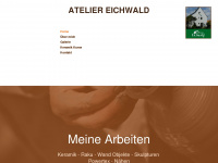 atelier-eichwald.de Webseite Vorschau