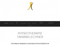 physiotherapielechner.at Webseite Vorschau