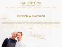 halbstueck.de Webseite Vorschau