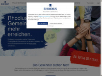 rhodius-gemeinsammehrerreichen.de Webseite Vorschau