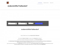 andermichlhof.de Webseite Vorschau