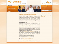vasektomie-harburg.de Webseite Vorschau