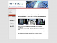 motionsys.de Webseite Vorschau