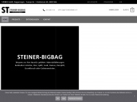 steiner-bigbag.at Webseite Vorschau