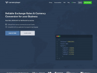 currencylayer.com Webseite Vorschau