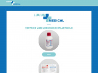 luuum-medical.de Webseite Vorschau