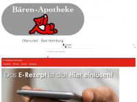 baerenshop.com Webseite Vorschau