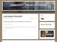 project-outdoor.de Webseite Vorschau