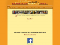 klassiker-garage-west.de Webseite Vorschau