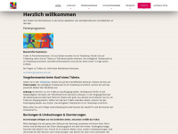 applaus-xtra.org Webseite Vorschau