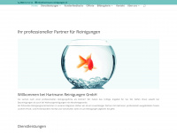 hartmann-reinigungen.ch Webseite Vorschau