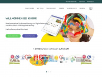 kikom-kita-app.de Webseite Vorschau