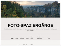 fotospaziergang.net Webseite Vorschau