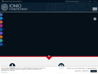 ionio.gr Webseite Vorschau