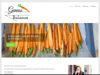 genussbalance.de Webseite Vorschau