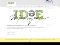 idee-manufaktur.de Webseite Vorschau