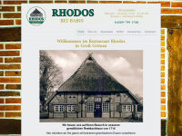 rhodos-groenau.de Webseite Vorschau