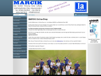 marcikshop.at Webseite Vorschau