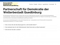 demokratie-qlb.de Webseite Vorschau